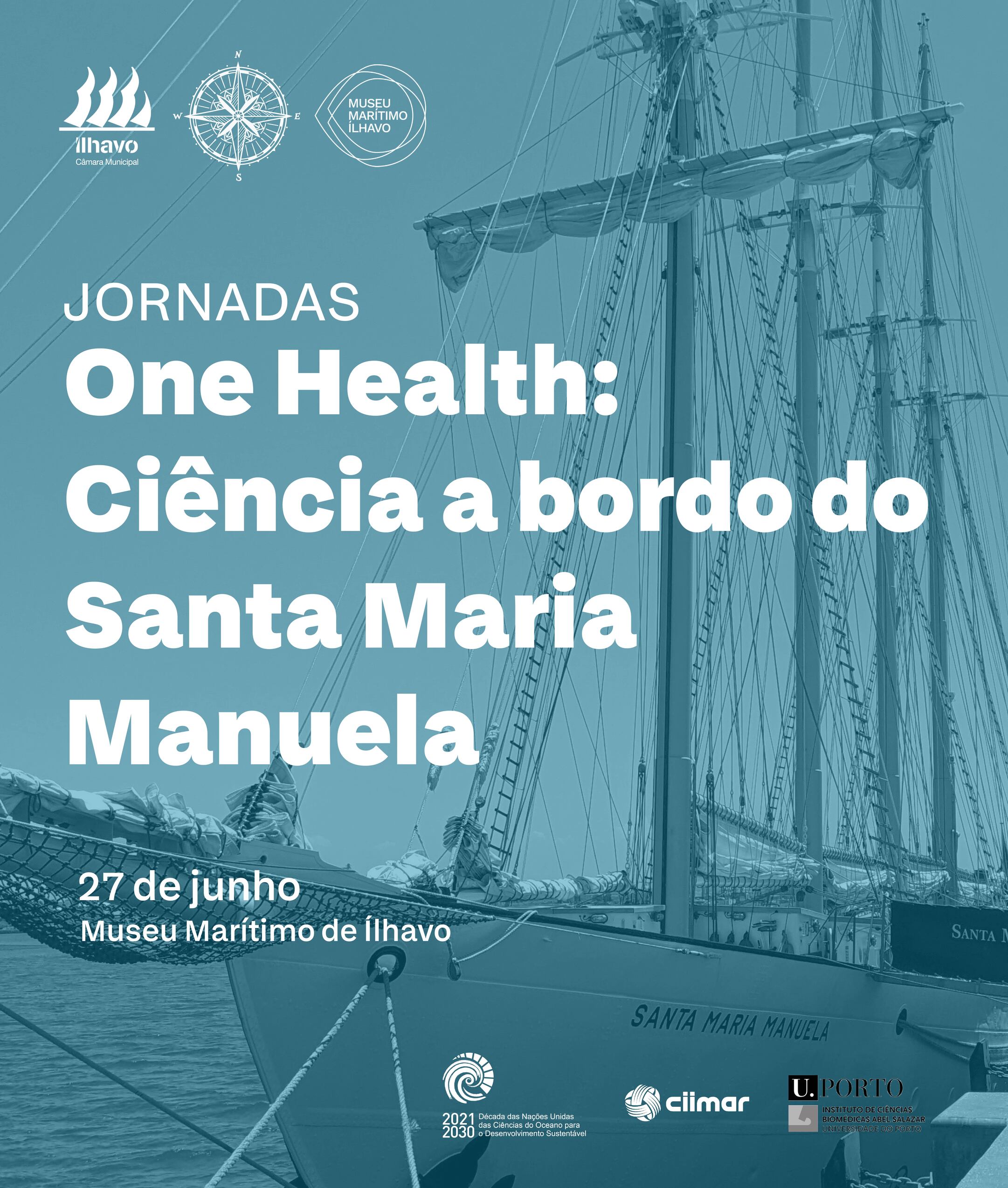 JORNADAS ONE HEALTH: CIÊNCIA A BORDO DO SANTA MARIA MANUELA